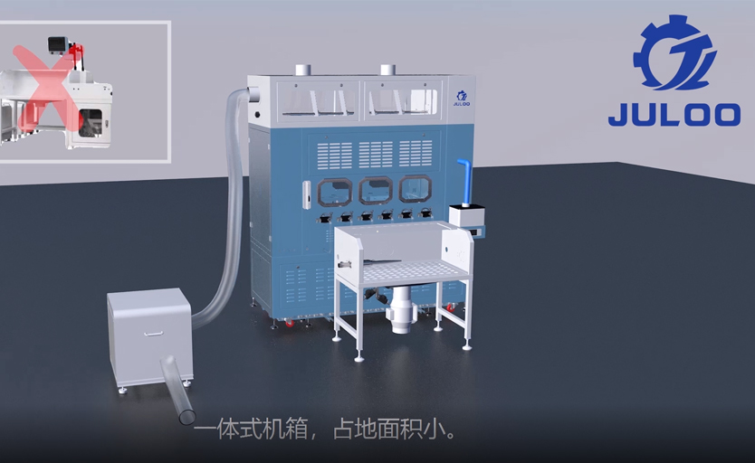 Video demonstration of filling machine